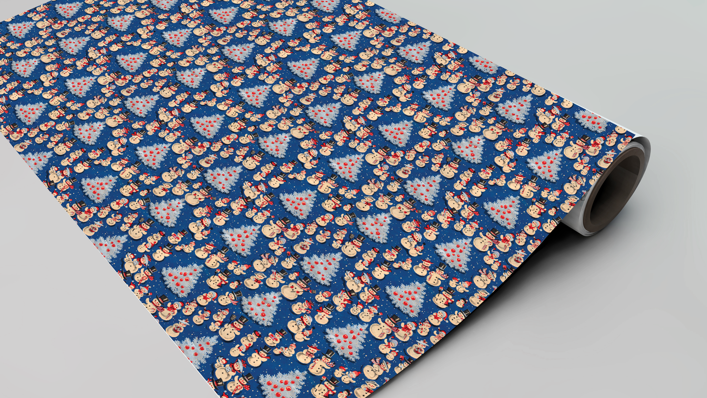 Snowmen Blue