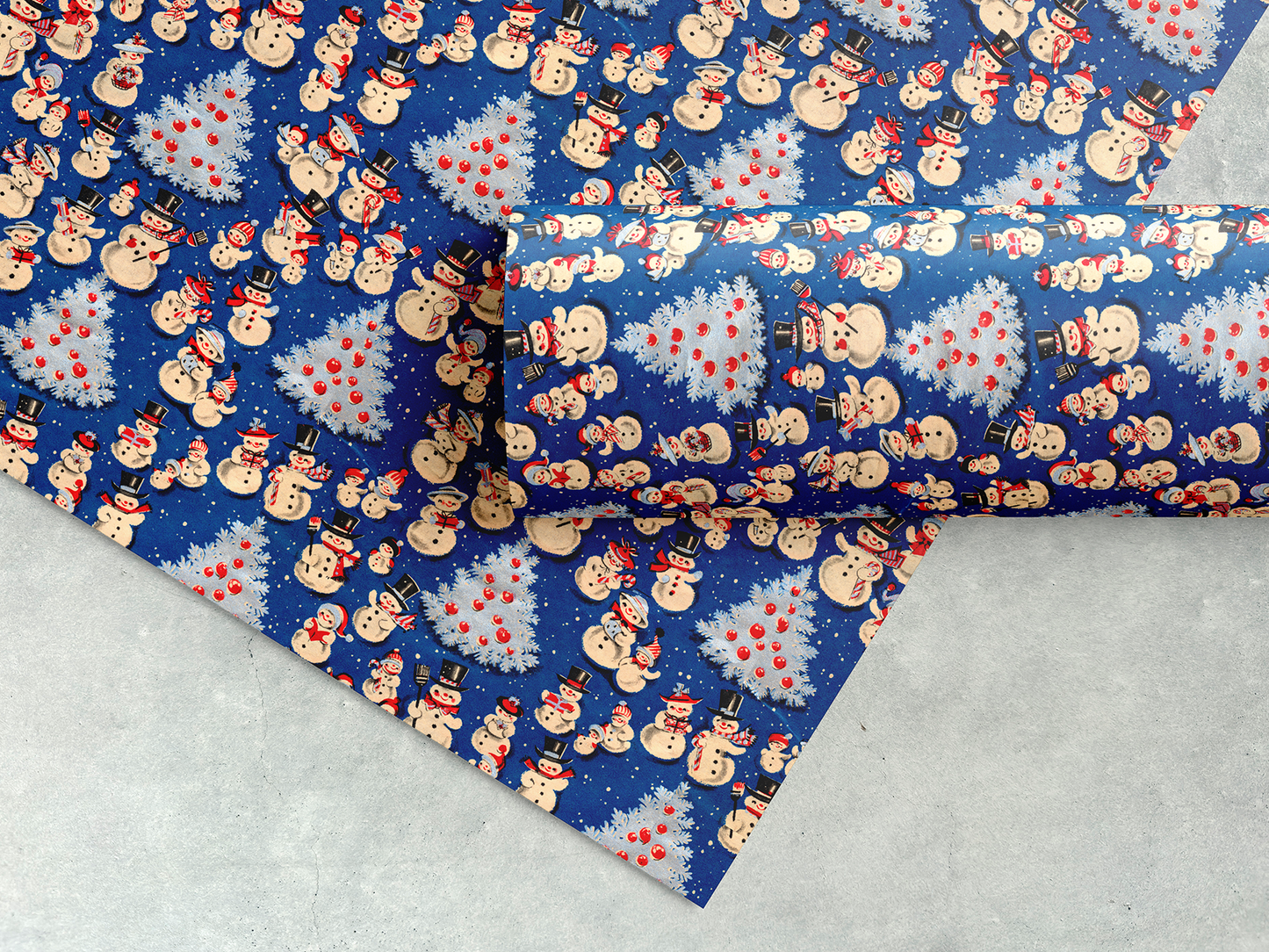 Snowmen Blue